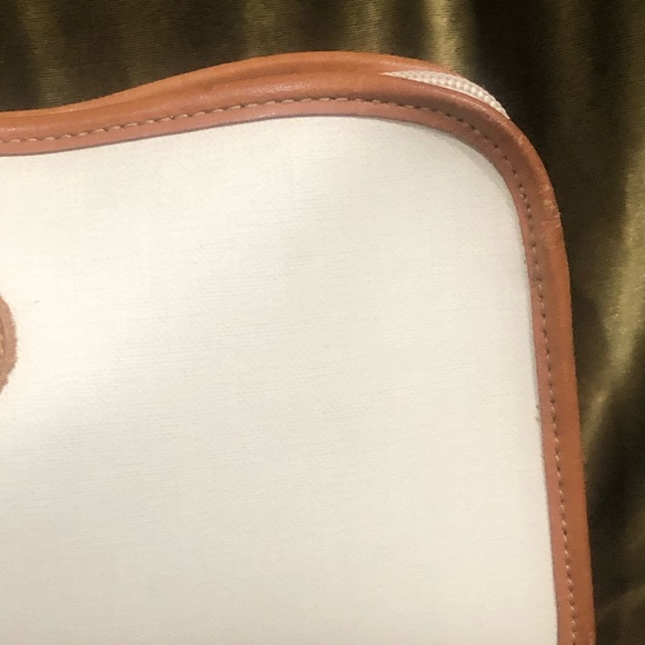 CHRISTIAN DIOR canvas and leather clutch - Picture 8 of 16